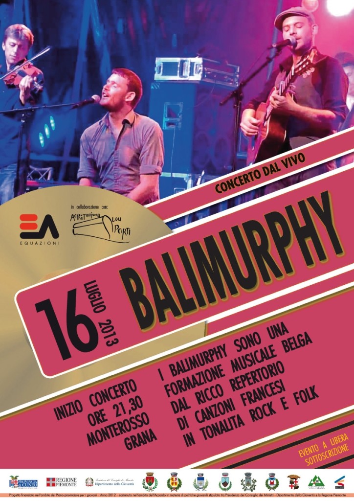 LOCANDINA CONCERTO Balhimurphy